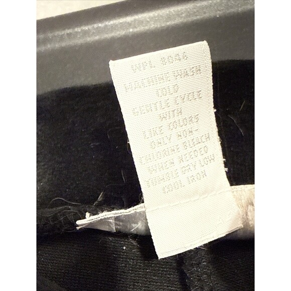 Charter Club Black Velour Track Pants Women's Size Large - Picture 4 of 4